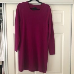 Long Sleeve Cashmere Dress